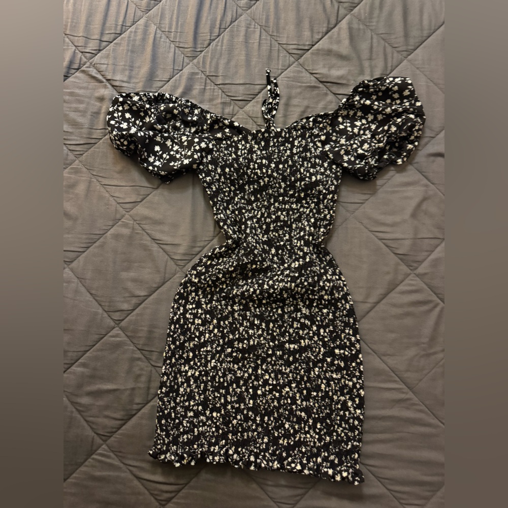 Fashion Nova Love Tree Black and White Floral Skirt - Picture 5 of 9